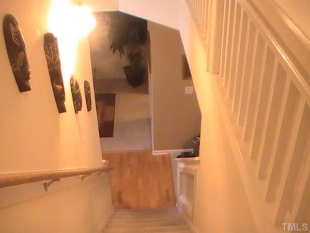 3113 Trassacks Drive Raleigh, NC 27610 - Photo 23 of 25 View from 2nd floor/stairs down to Main floor