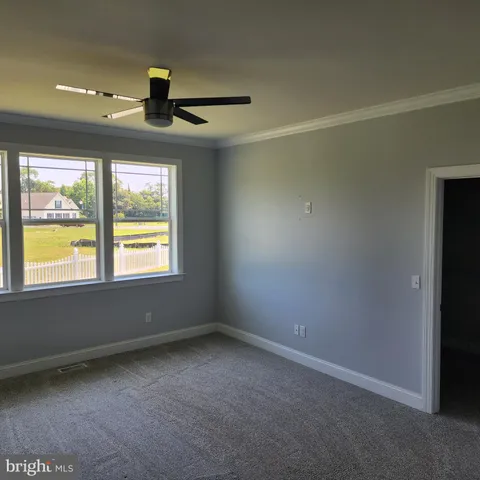 an empty room with window