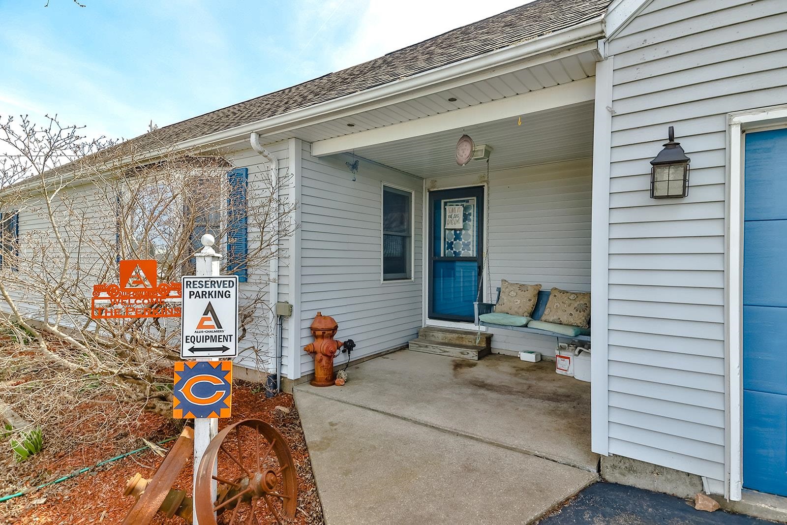 9563 East Center Road Stockton, IL 61085 - Photo 3 of 24 view of the front door of house