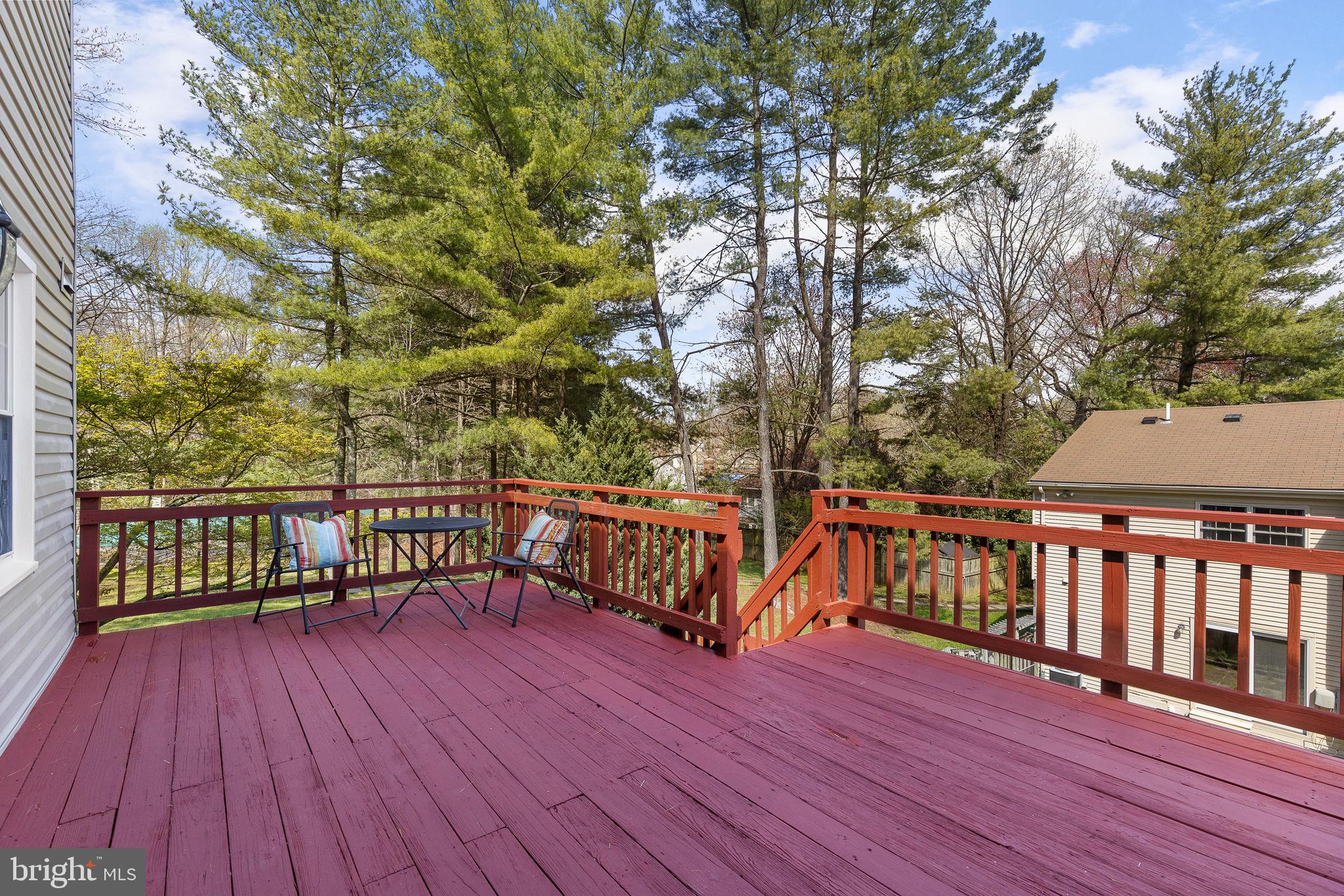 9676 Thackery Square Fairfax, VA 22032 - Photo 31 of 35 2 level deck/patio