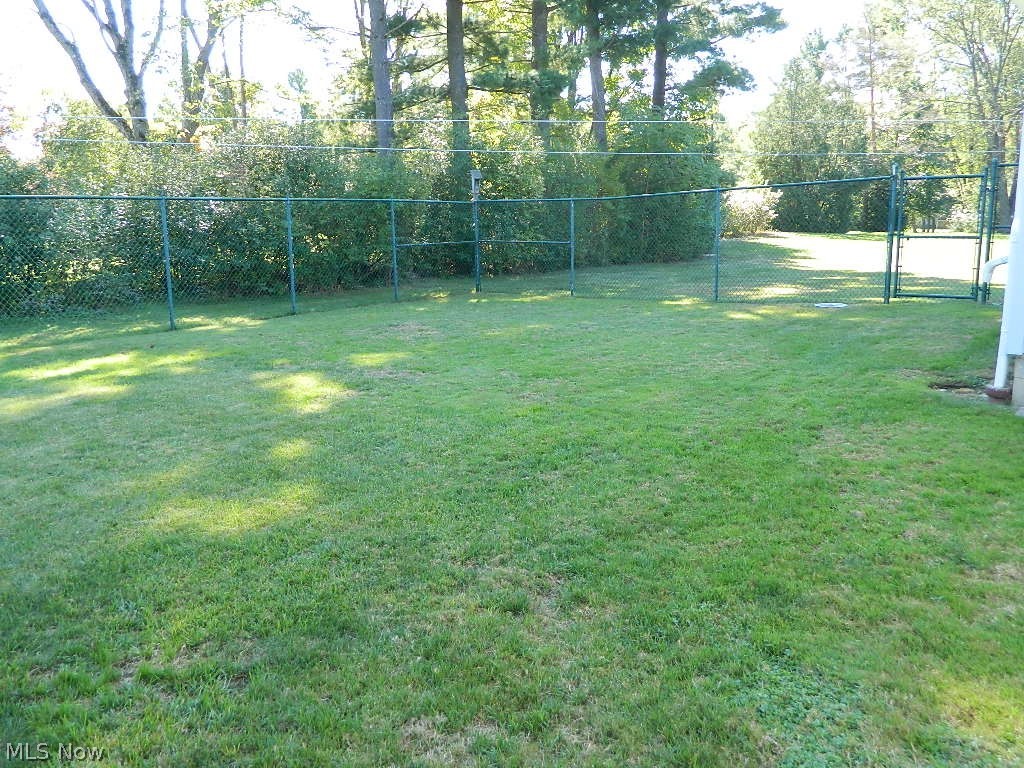 8199 Cedar Road Chesterland, OH 44026 - Photo 25 of 27 View of Fenced Part of Back Yard