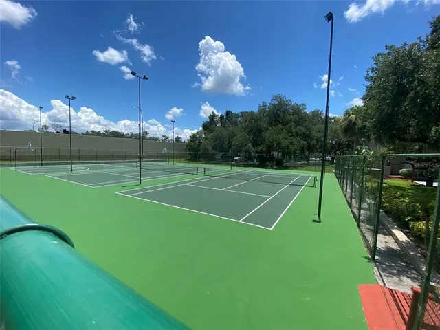 a view of a tennis court