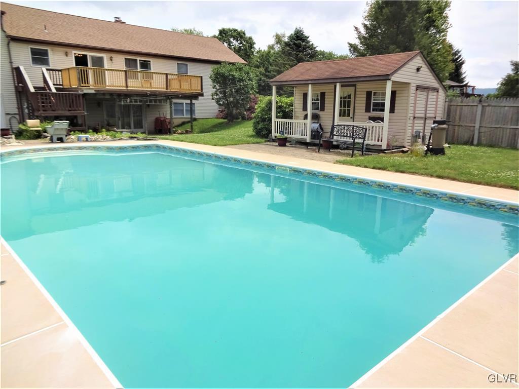 6808 Del Haven Road Bangor, PA 18013 - Photo 2 of 50 Fully fenced in-ground pool w/pool house