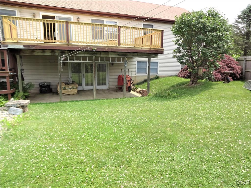 6808 Del Haven Road Bangor, PA 18013 - Photo 42 of 50 A 2nd floor deck and a ground level patio