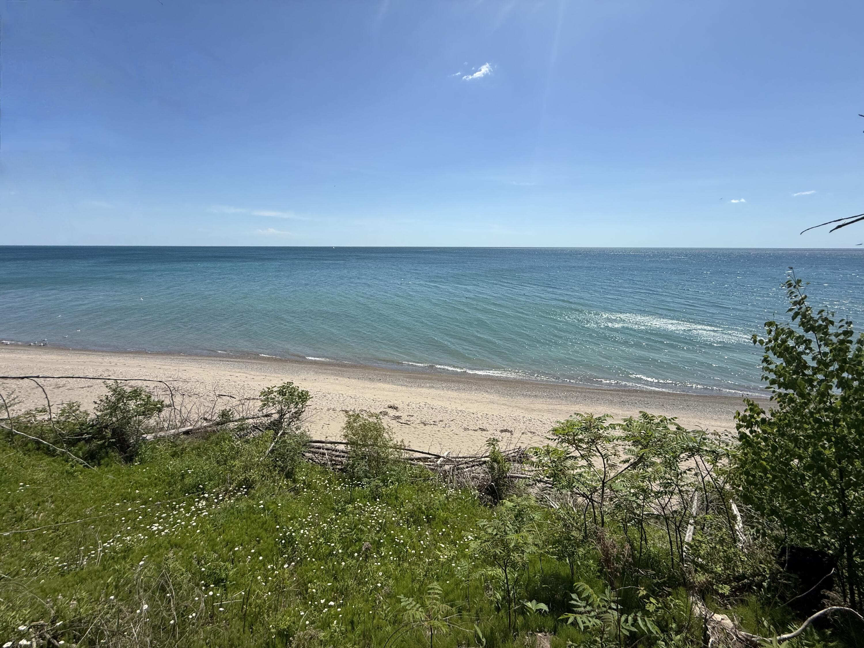 1270 Lake Shore Road Grafton, WI 53024 - Photo 72 of 99 Beachfront at Bottom of Bluff