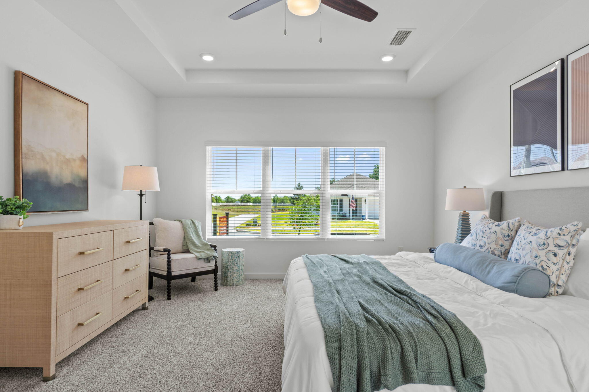 70 Parkside Street Freeport, FL 32439 - Photo 14 of 40 a bedroom with a large bed and a window