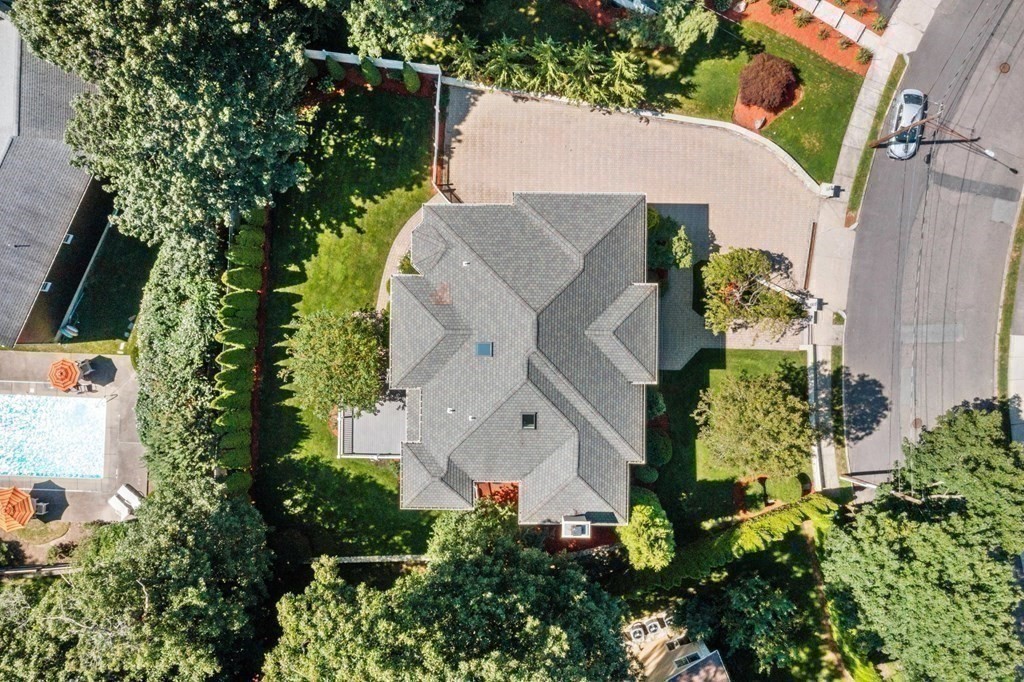 14 Cottonwood Road Newton, MA 02459 - Photo 37 of 40 an aerial view of a house