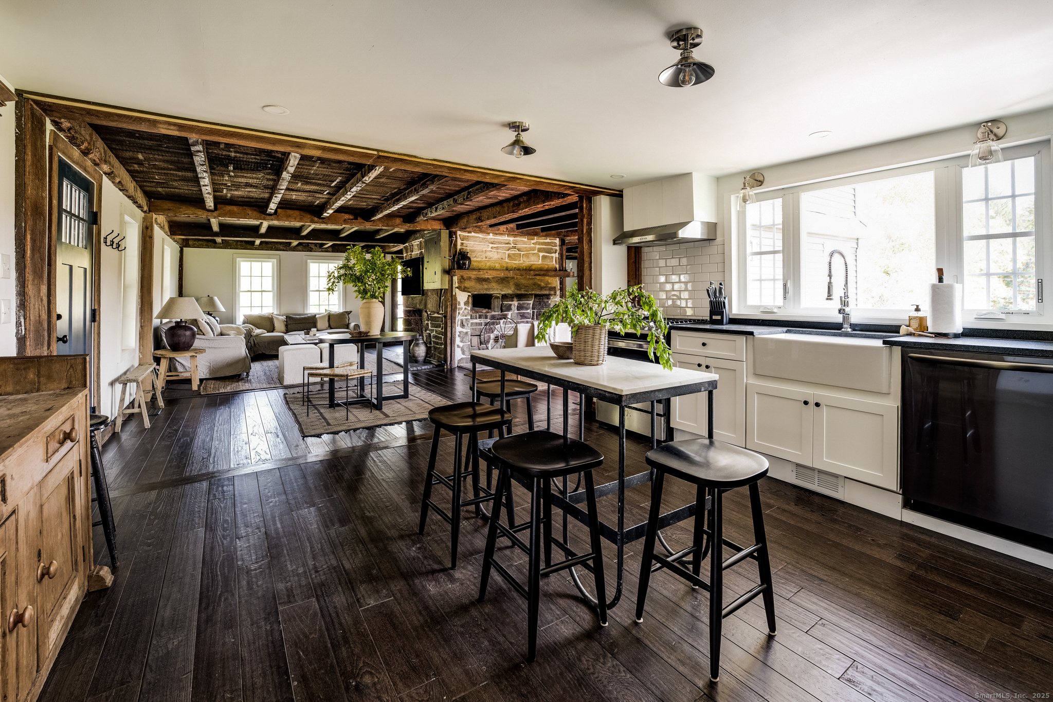 740 Little City Road Haddam, CT 06441 - Photo 6 of 21 a view of a dining area with furniture and chandelier