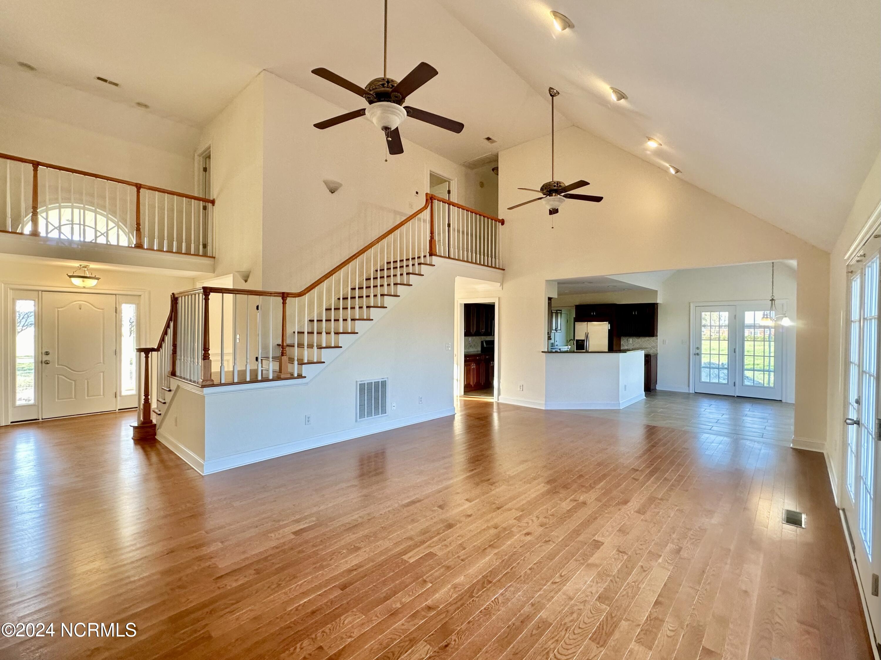1213 Brickhouse Point Road Elizabeth City, NC 27909 - Photo 6 of 45 Living Area looking at stairs to bedrooms