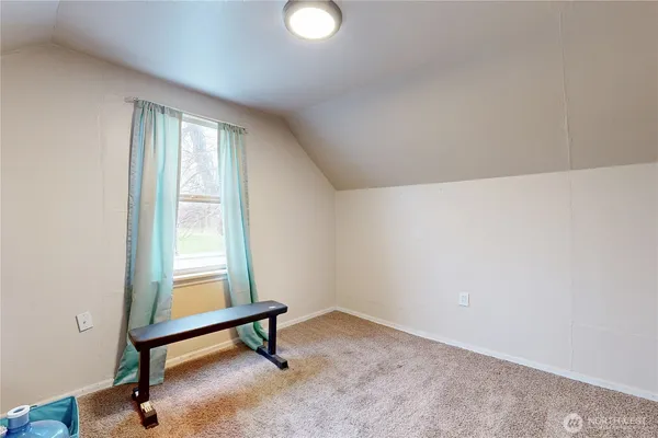a view of room with a window
