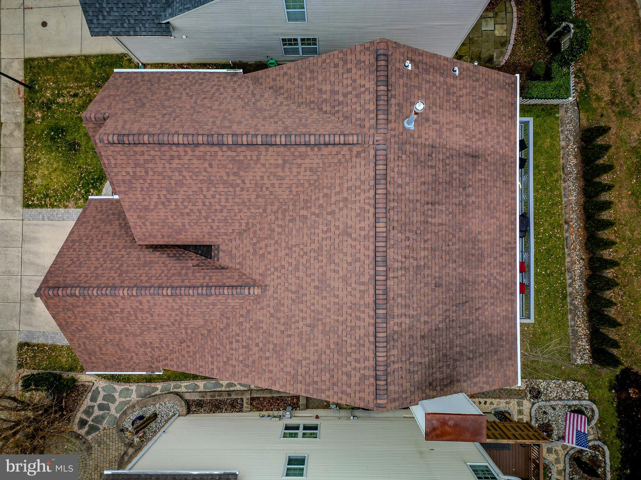 2444 Hightee Court Crofton, MD 21114 - Photo 63 of 68 Aerial Roof Line