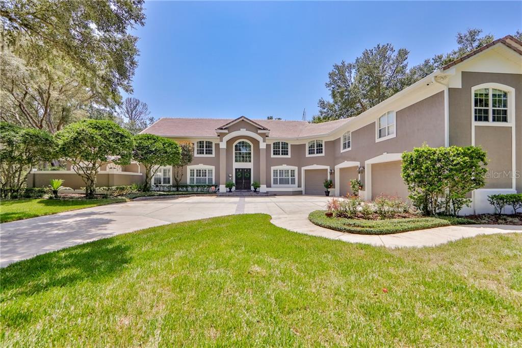 Estate home with 5 car garage