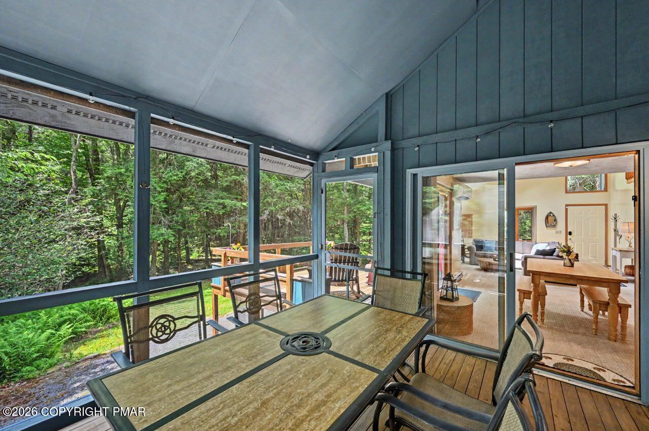 1215 Deer Trail Road Pocono Pines, PA 18350 - Photo 24 of 32 Screened Porch