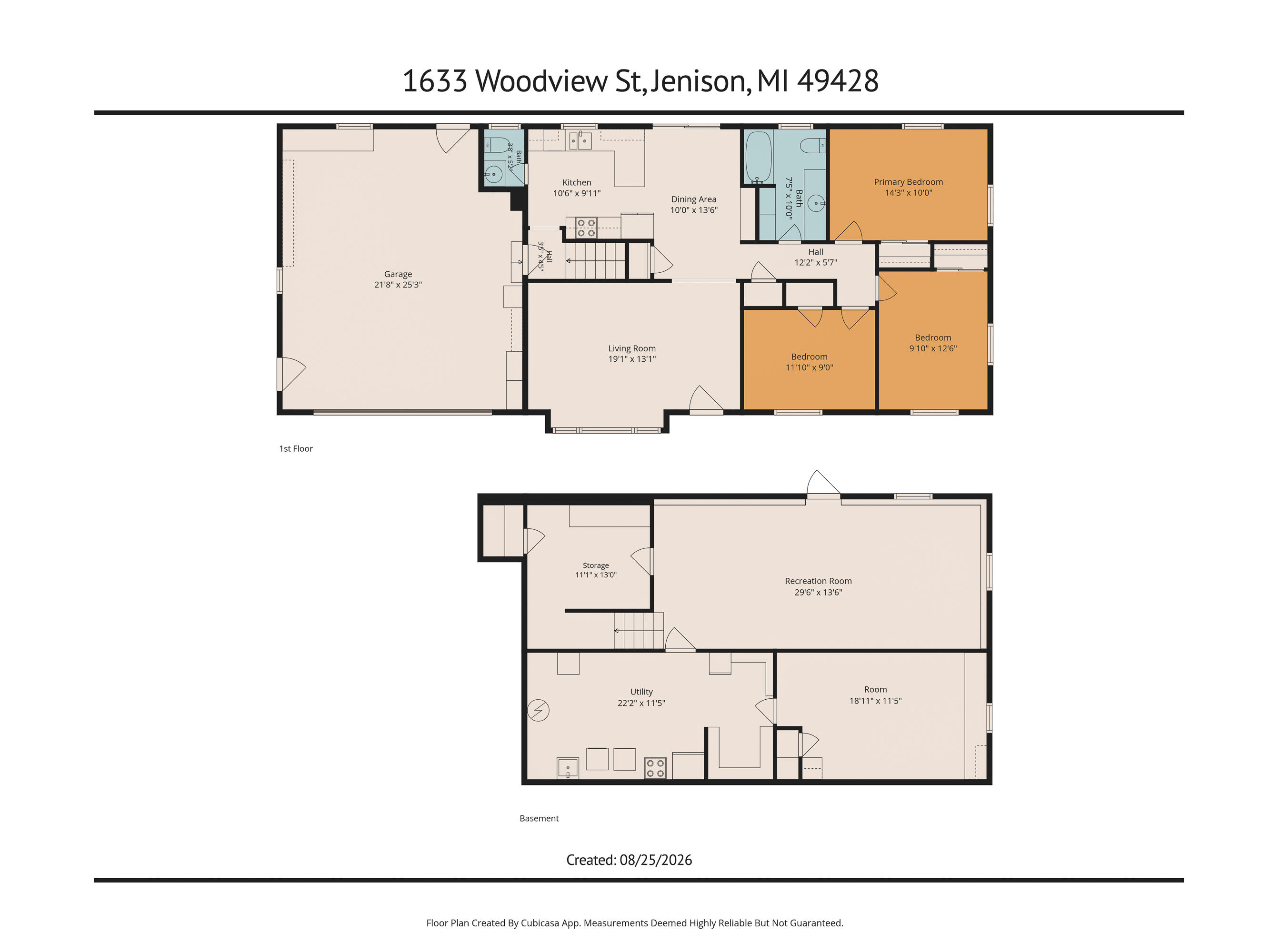 1633 Woodview Street Jenison, MI 49428 - Photo 34 of 34 3-Floorplan-3