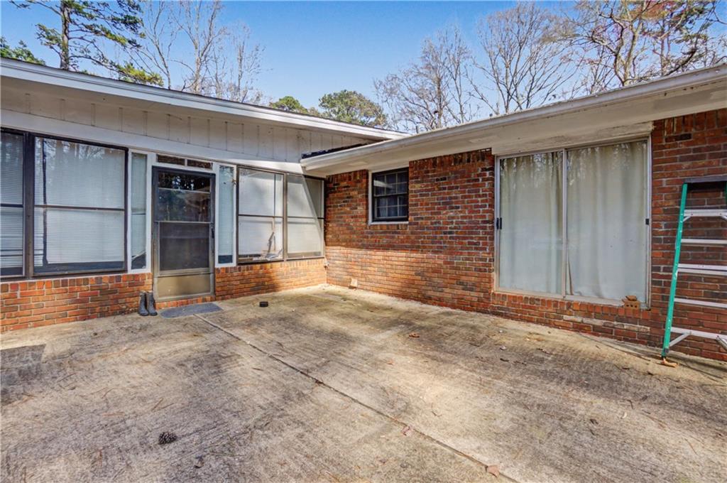 5075 Deen Road Marietta, GA 30066 - Photo 24 of 37 a view of a house with a outdoor space