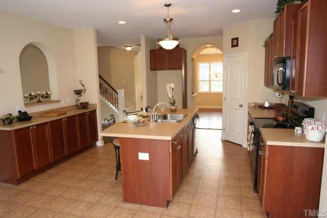 3237 Landing Falls Lane Raleigh, NC 27616 - Photo 3 of 11 KITCHEN W/ ISLAND BAR