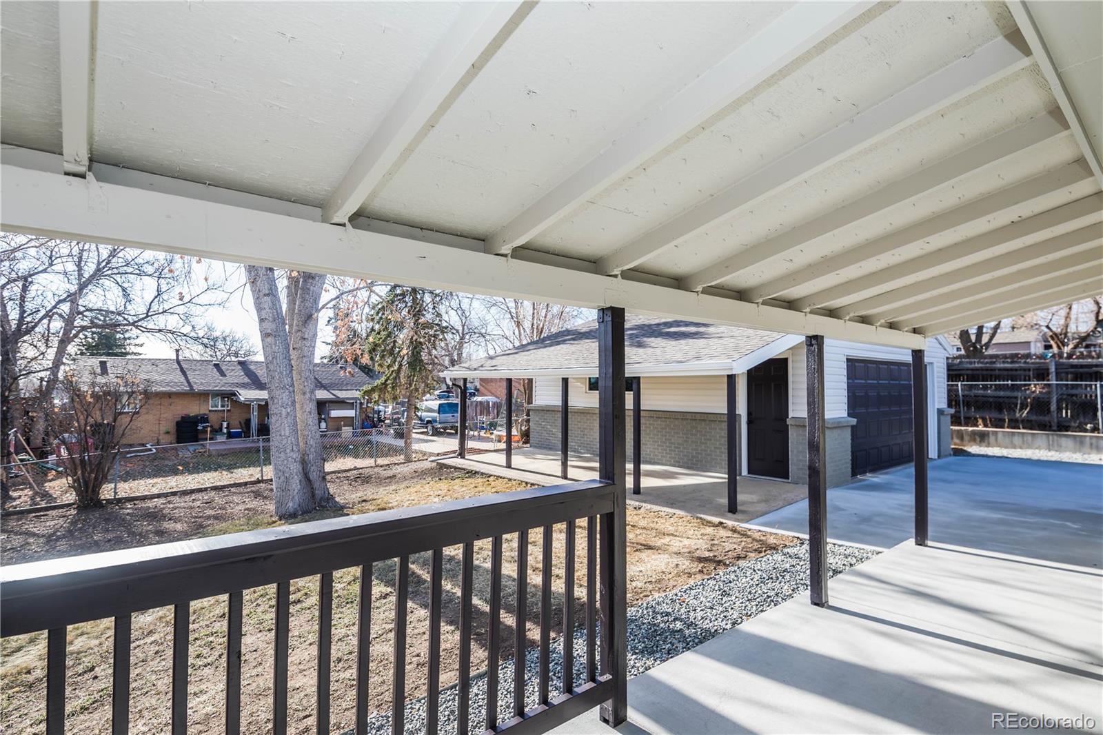 820 Drake Street Denver, CO 80221 - Photo 33 of 48 a view of a porch