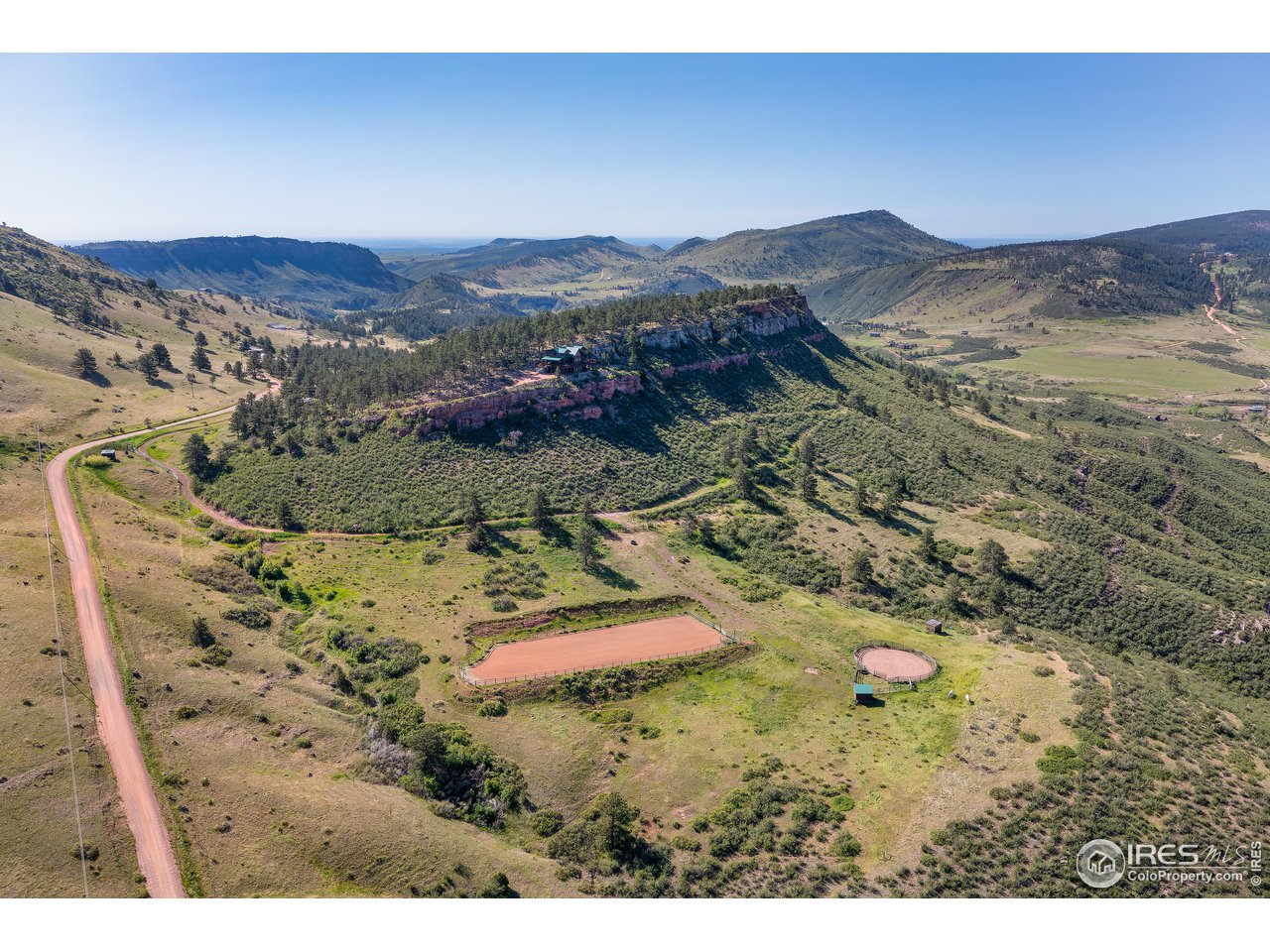 370 Blue Mountain Trail Lyons, CO 80540 - Photo 2 of 37 a view of outdoor space and mountain view