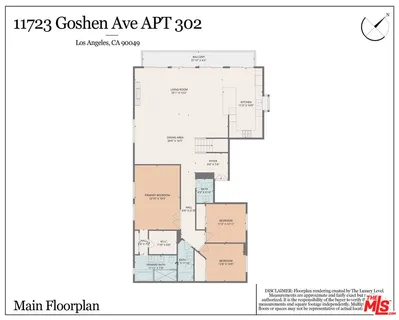 $2,225,000 | 11723 Goshen Avenue, Unit 302, Los Angeles, CA 90049
