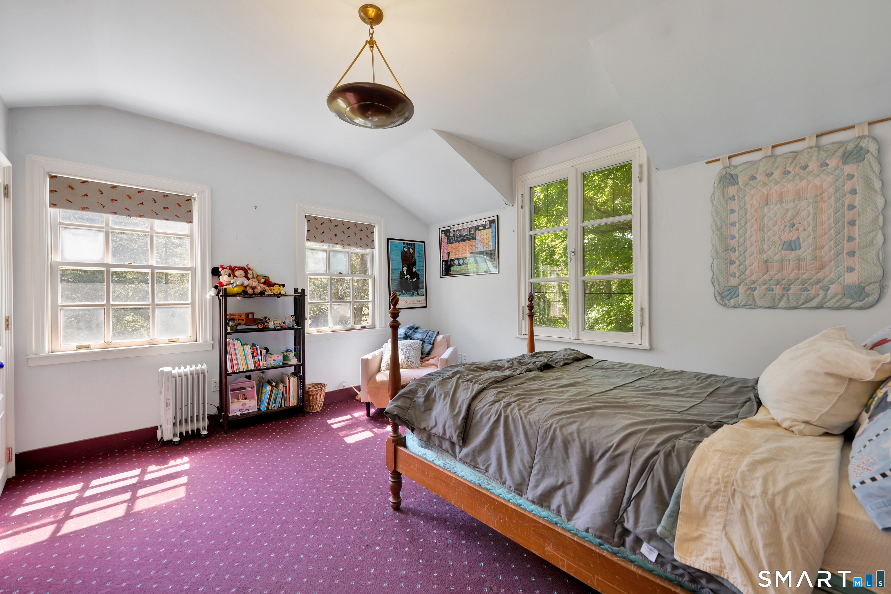 231 B Kent Road Kent, CT 06757 - Photo 17 of 35 a bedroom with a bed and a window