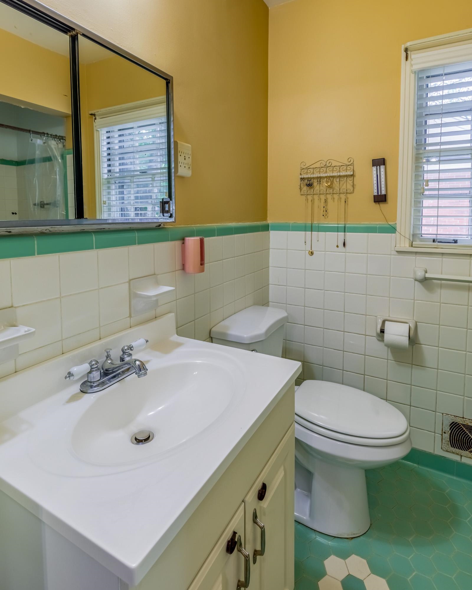 4313 Rhodes Avenue Memphis, TN 38111 - Photo 17 of 25 a bathroom with a sink and a toilet