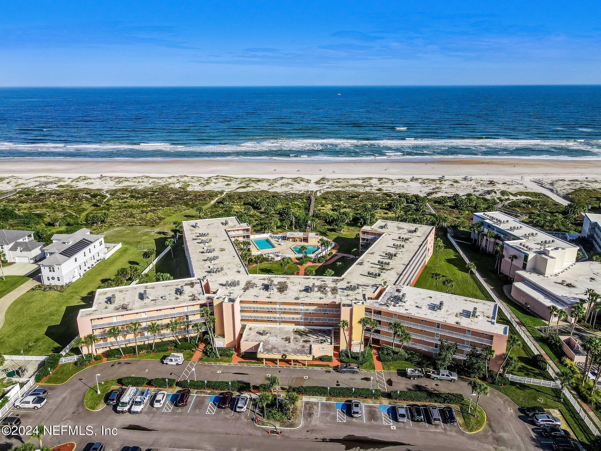 4 Ocean Trace Road, Unit 214 St. Augustine Beach, FL 32080 - Photo 2 of 20 Aerial Perspective