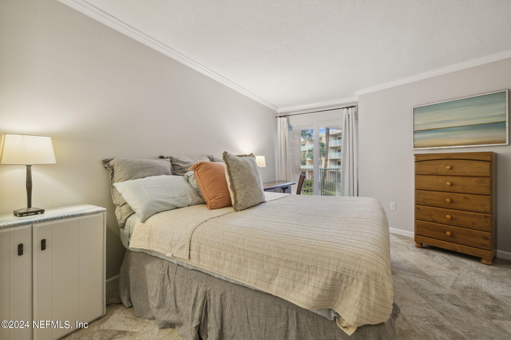 4 Ocean Trace Road, Unit 214 St. Augustine Beach, FL 32080 - Photo 9 of 20 Master Bedroom