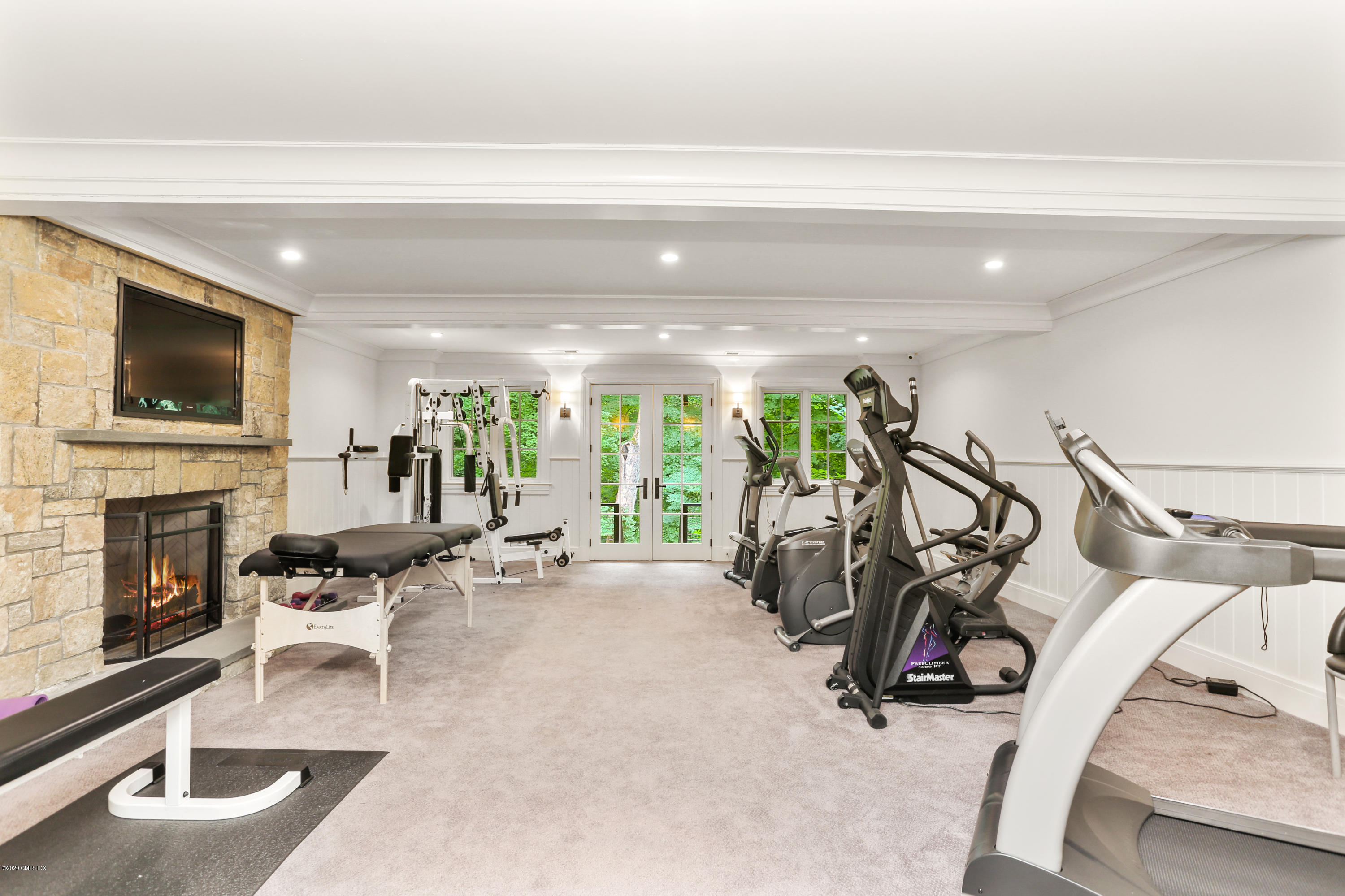 125 Cat Rock Road Cos Cob, CT 06807 - Photo 13 of 33 a view of a room with gym equipment
