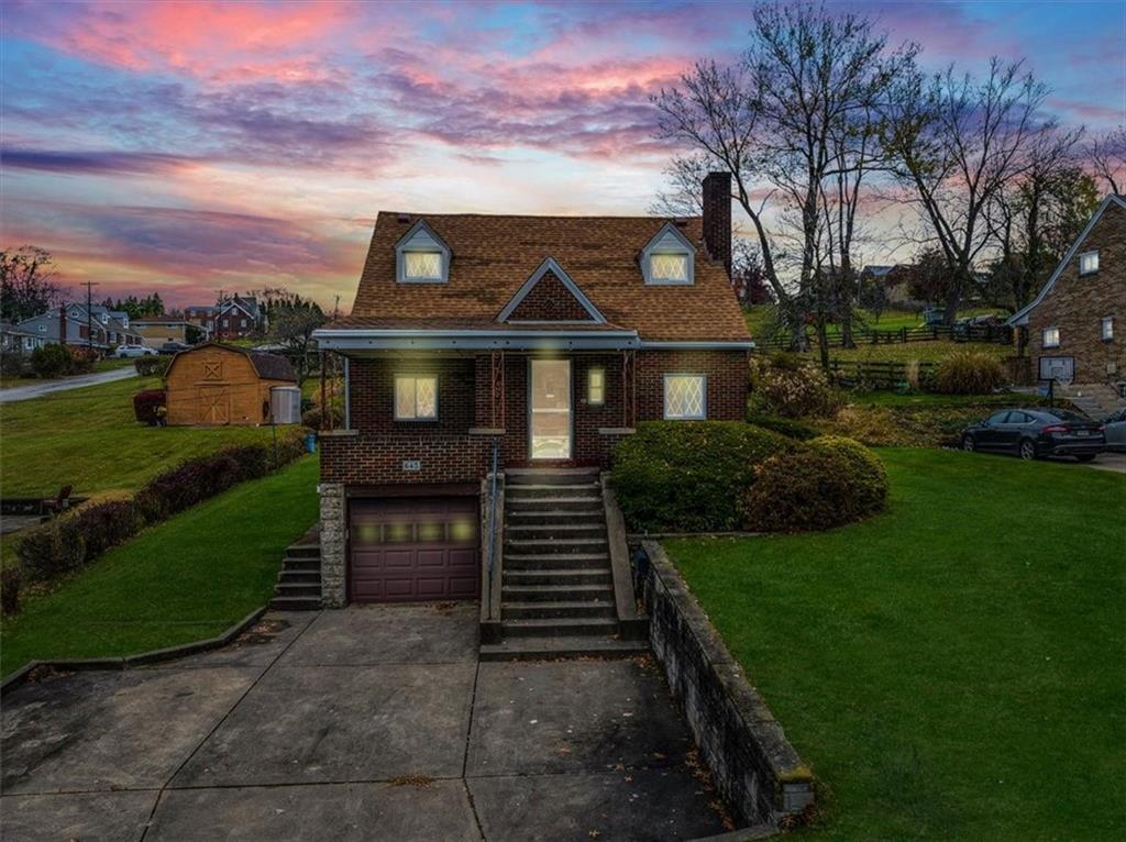 643 Agnew Road Pittsburgh, PA 15227 - Photo 2 of 49 a front view of a house with garden