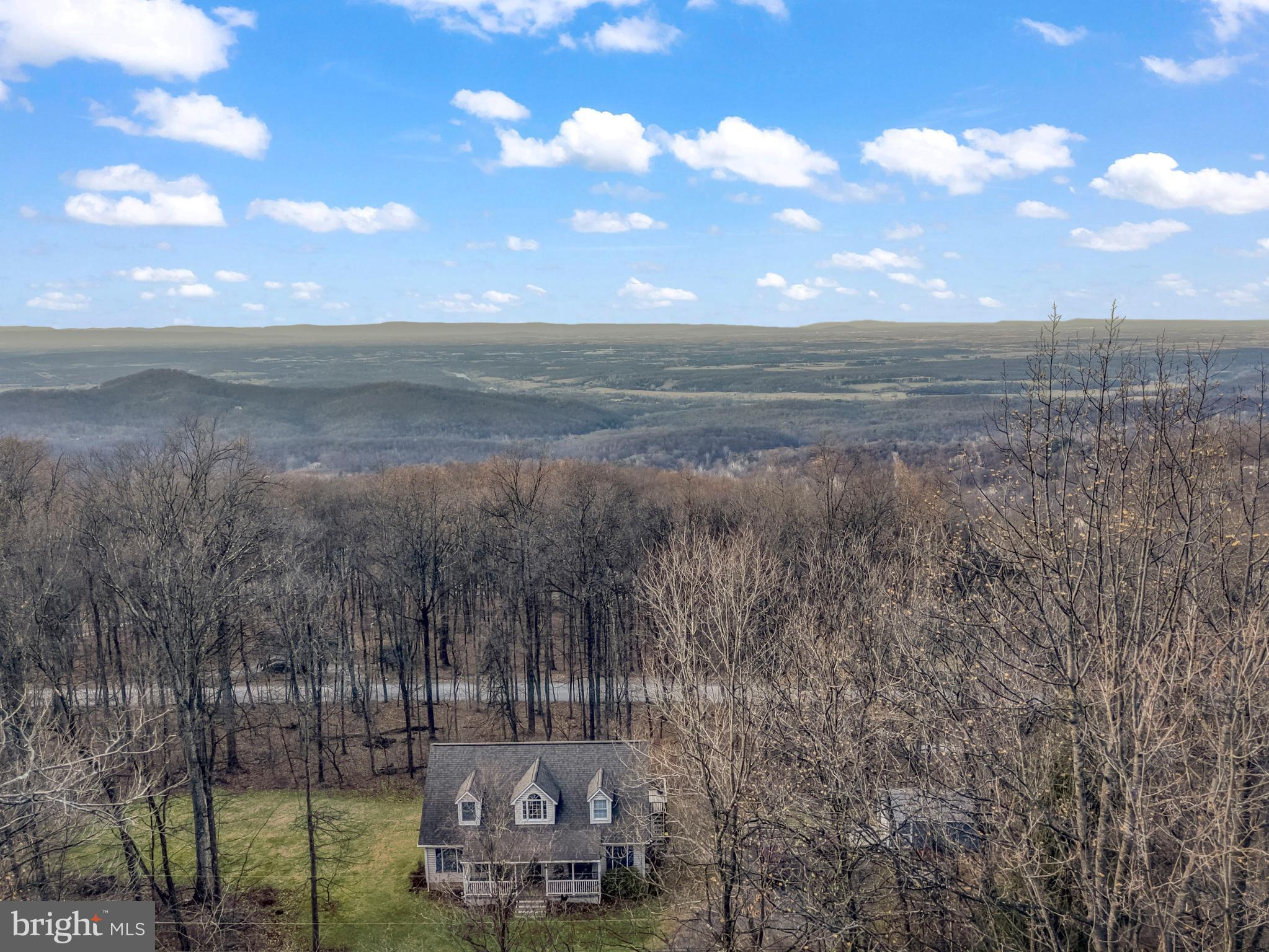 415 Inca Road Linden, VA 22642 - Photo 45 of 51 Drone View - Looking West