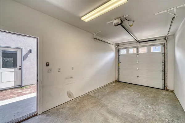 a view of garage