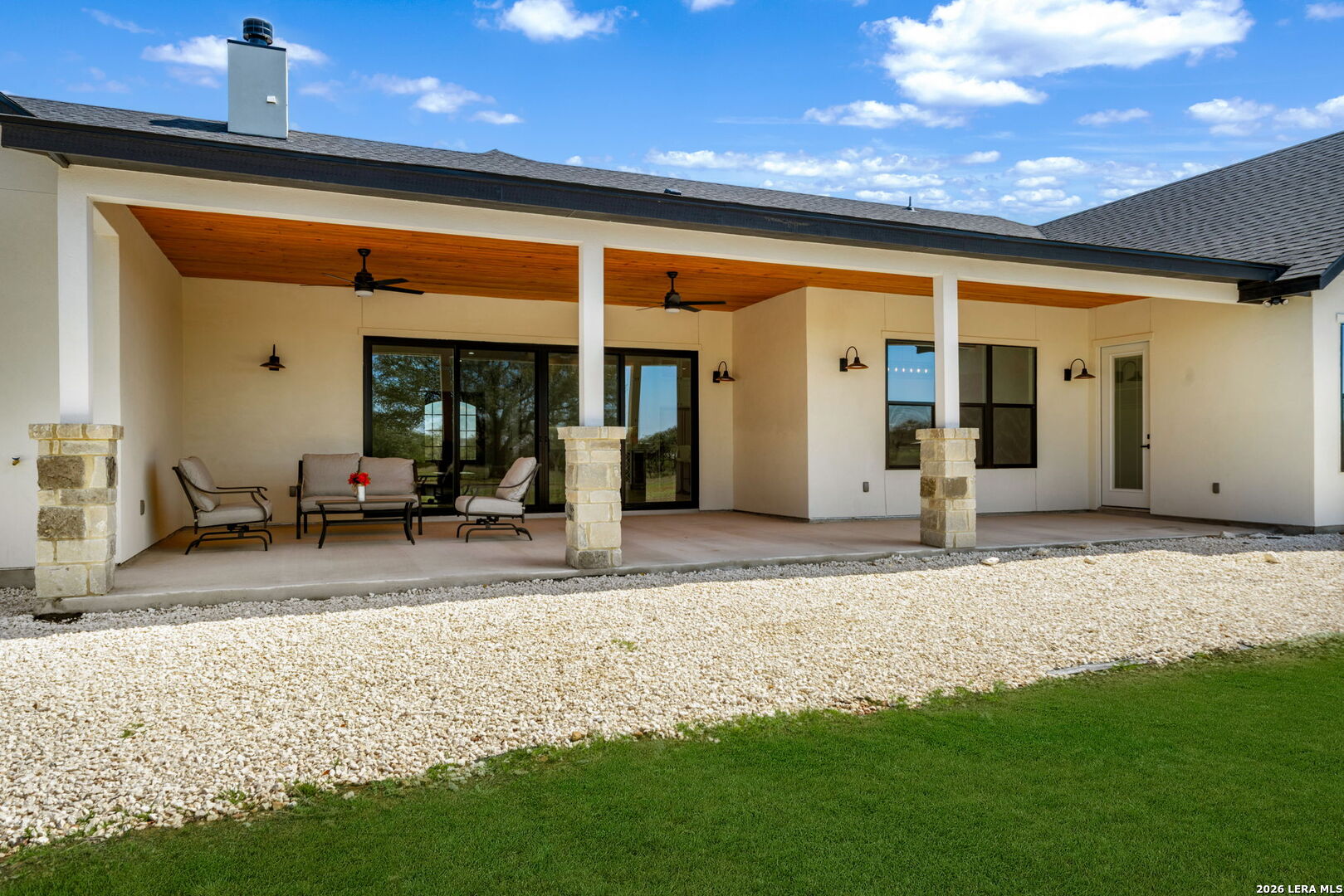 344 Buckskin Trail Bandera, TX 78003 - Photo 38 of 50 a front view of a house with a patio