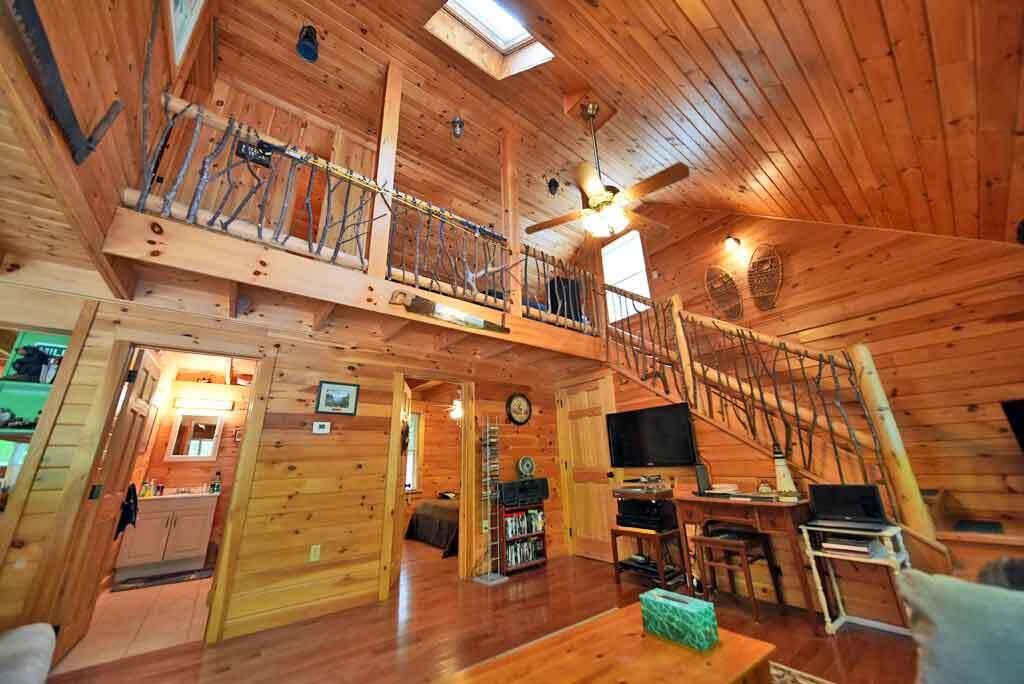 323 Sandy Beach Road Danforth, ME 04424 - Photo 57 of 81 open-living-balcony-lake-ho