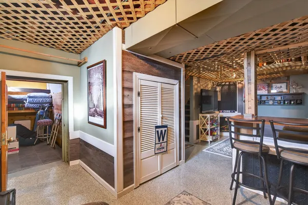 a view of living room kitchen outdoor seating and kitchen view