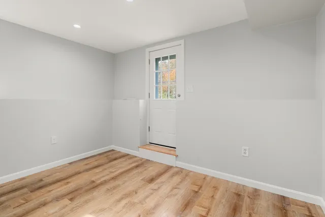 a view of empty room