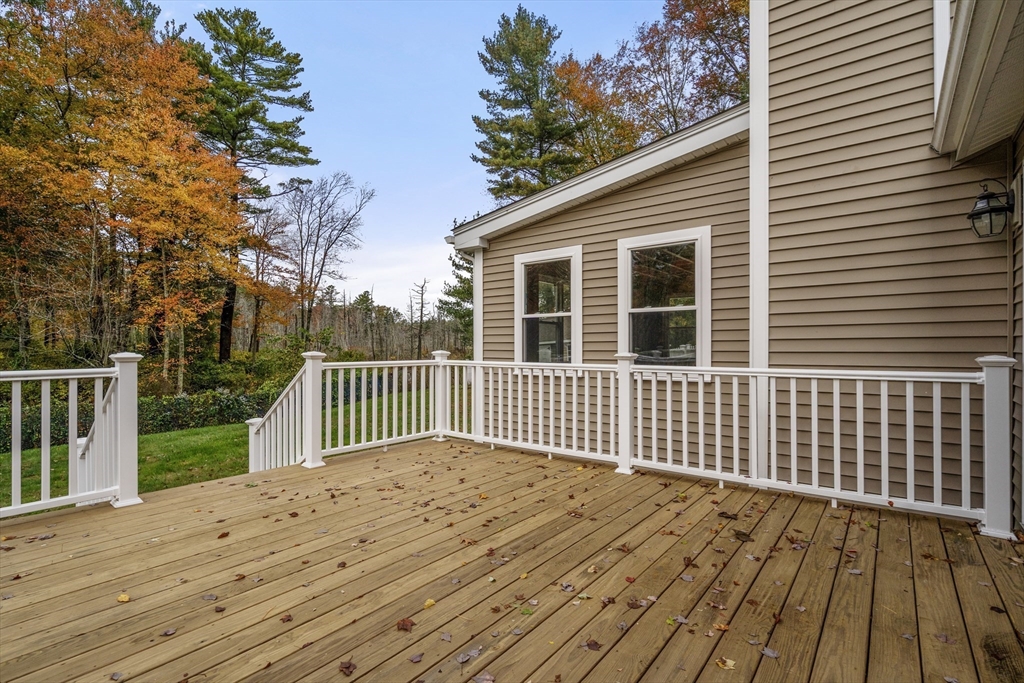 56 Paul Road Holliston, MA 01746 - Photo 30 of 33 a view of a wooden deck