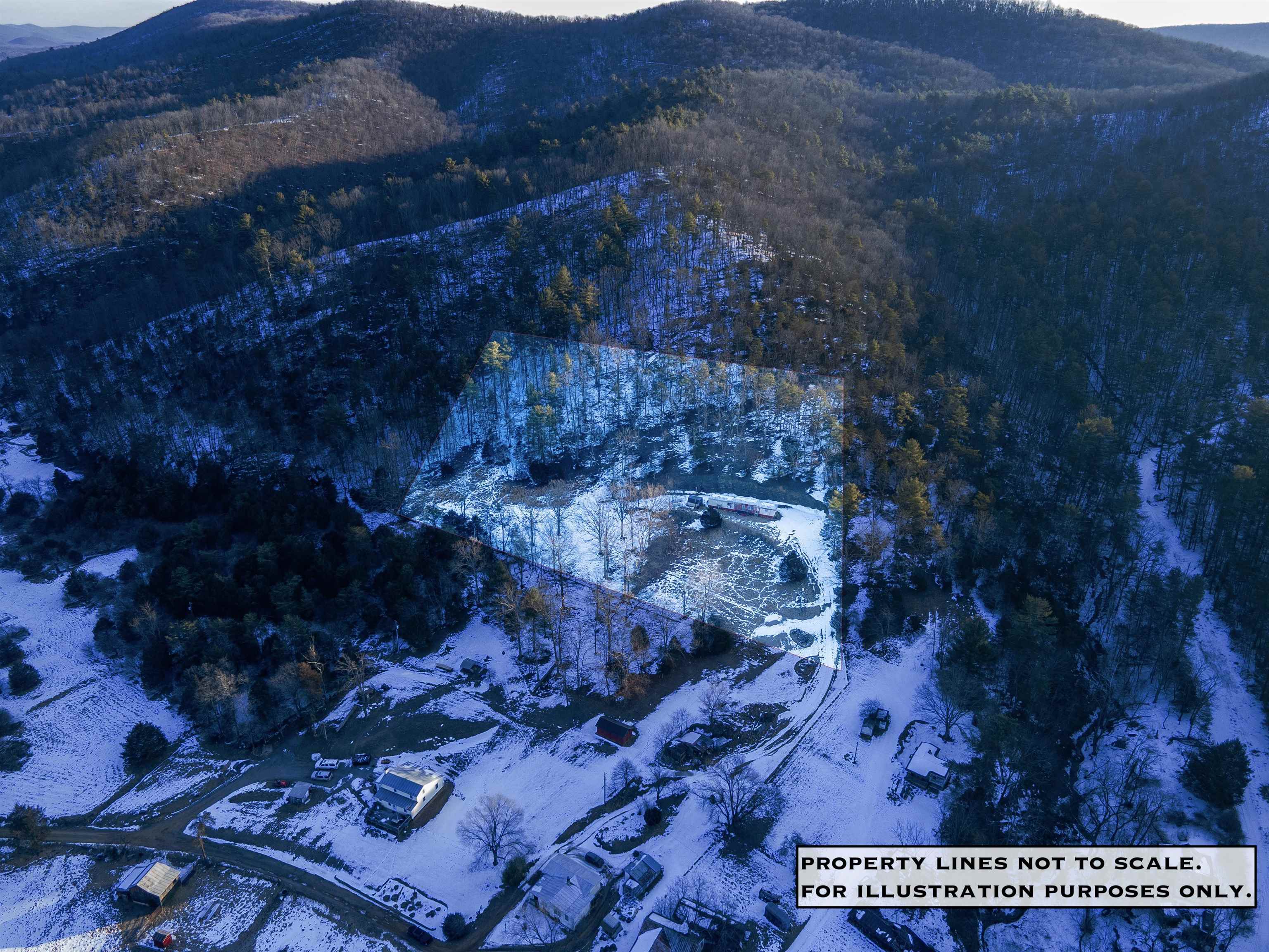 17654 Rusty Ridge Road Broadway, VA 22815 - Photo 3 of 9 a view of a top of a forest