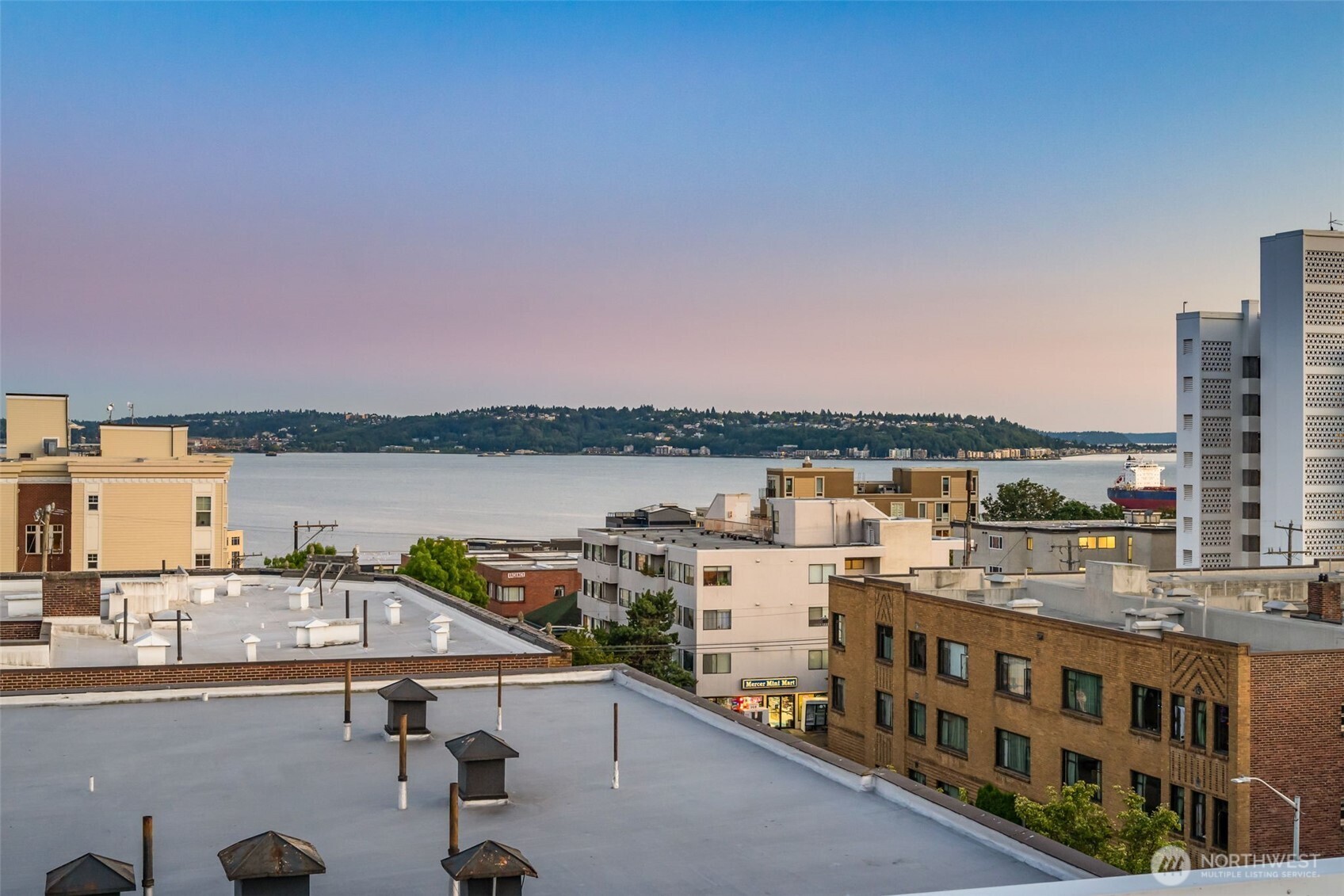 626 4th Avenue West, Unit 104 Seattle, WA 98119 - Photo 22 of 37 a view of a balcony with city view