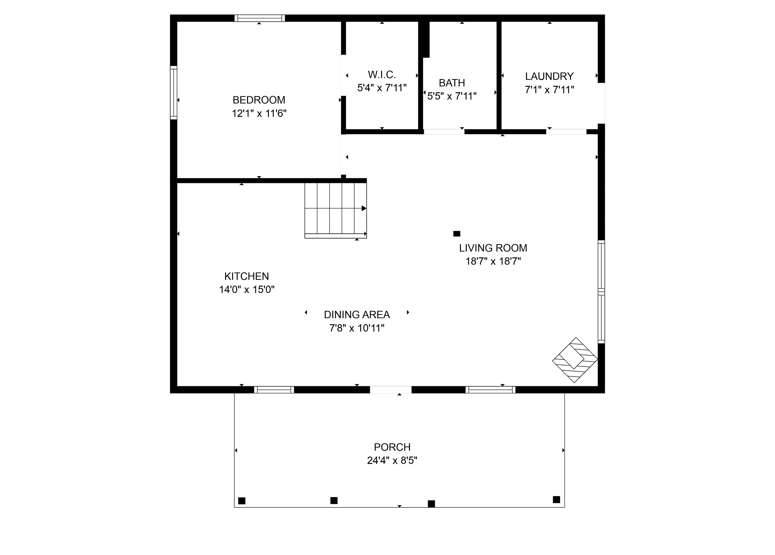 18 Big Snow Way Rangeley, ME 04970 - Photo 42 of 44 floor plan