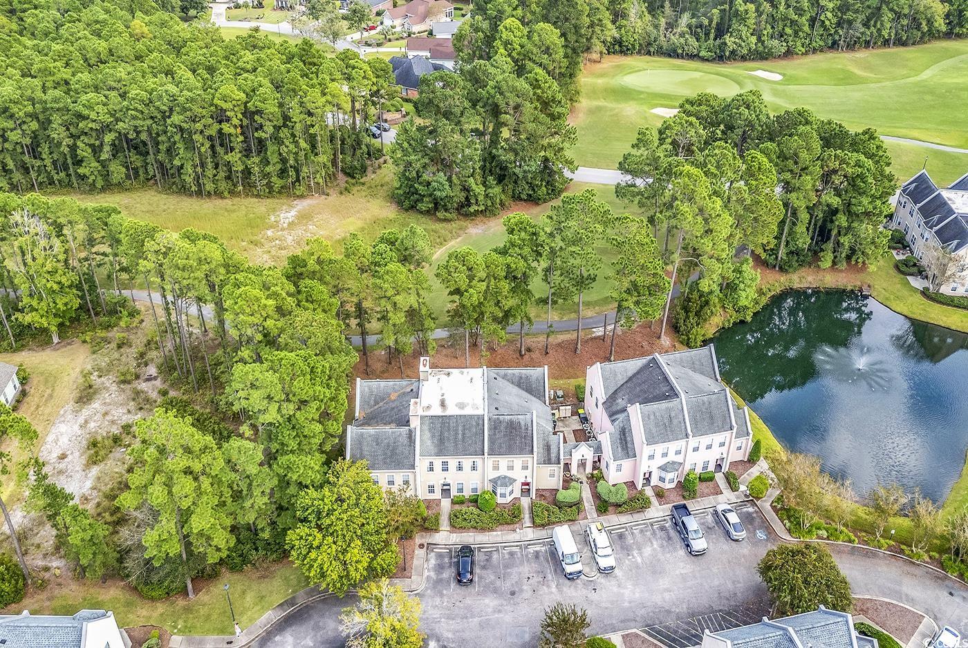 4608 Arran Court, Unit E Myrtle Beach, SC 29579 - Photo 27 of 39 Bird's eye view featuring a water view