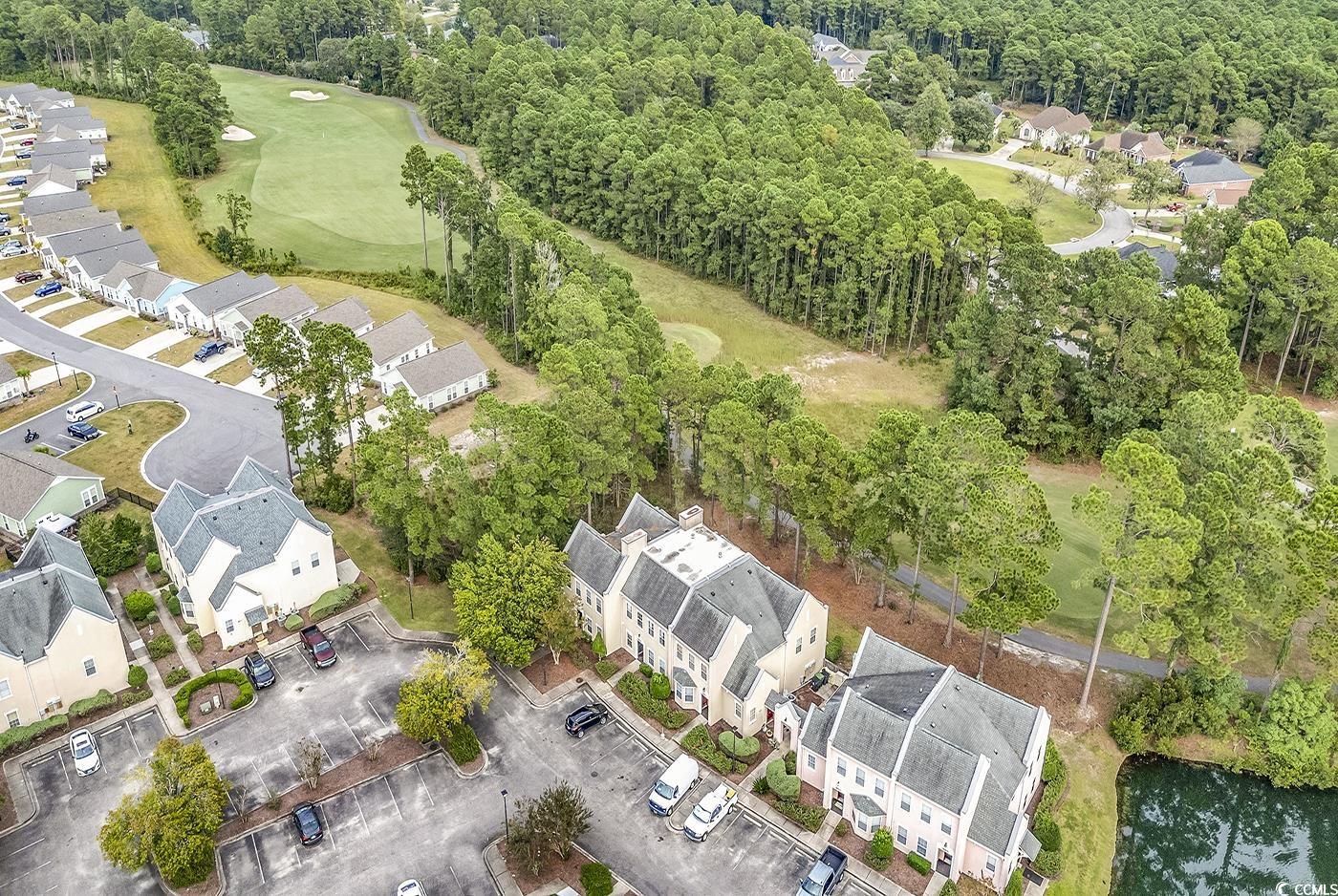 4608 Arran Court, Unit E Myrtle Beach, SC 29579 - Photo 28 of 39 Drone / aerial view featuring a water view