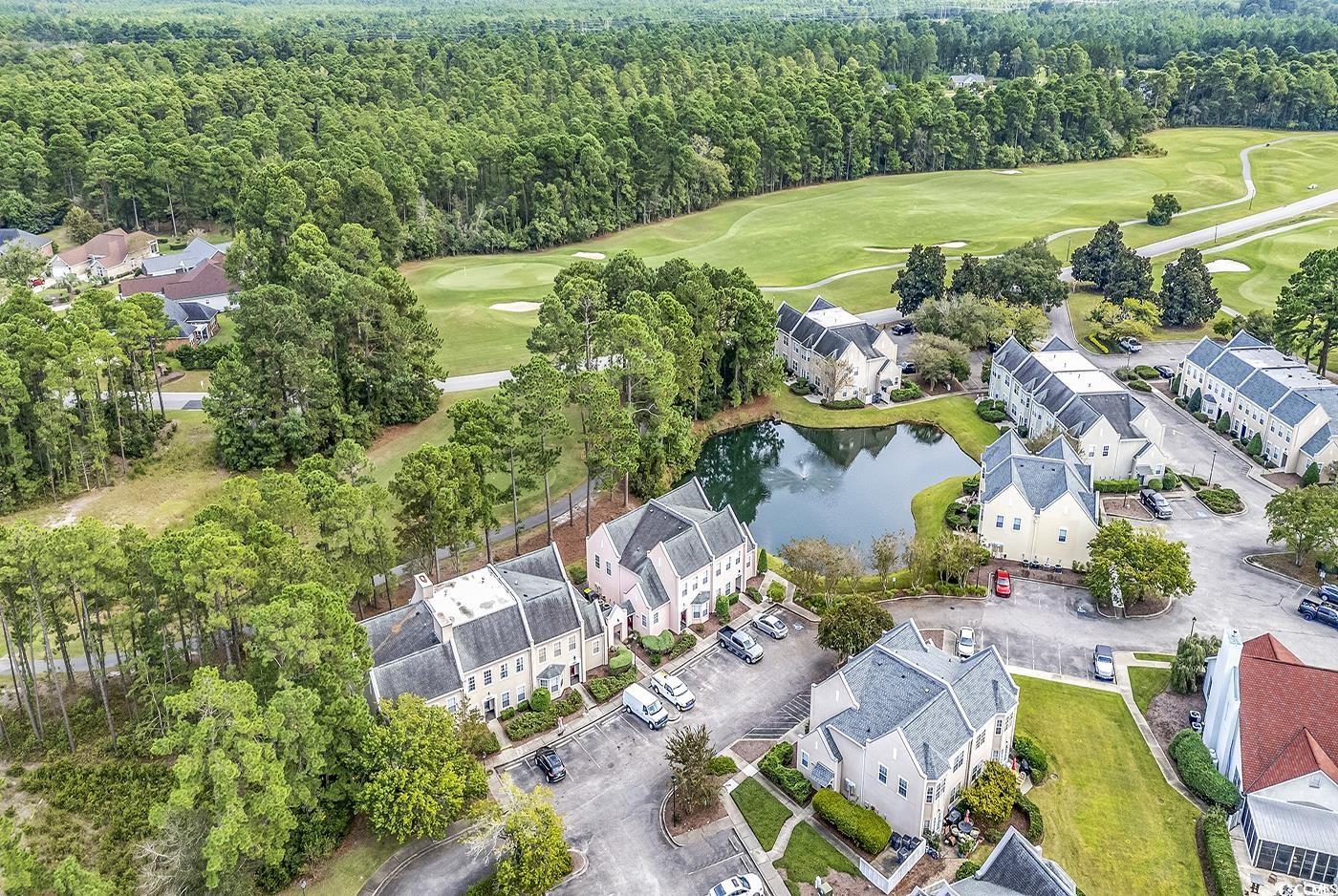 4608 Arran Court, Unit E Myrtle Beach, SC 29579 - Photo 30 of 39 Bird's eye view with a water view