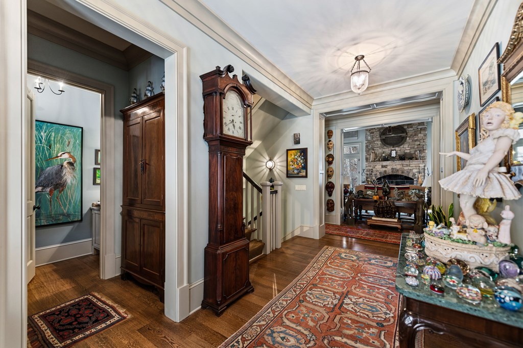 490 Red Wolf Run Franklin, NC 28734 - Photo 17 of 83 a view of a hallway with interior of the house