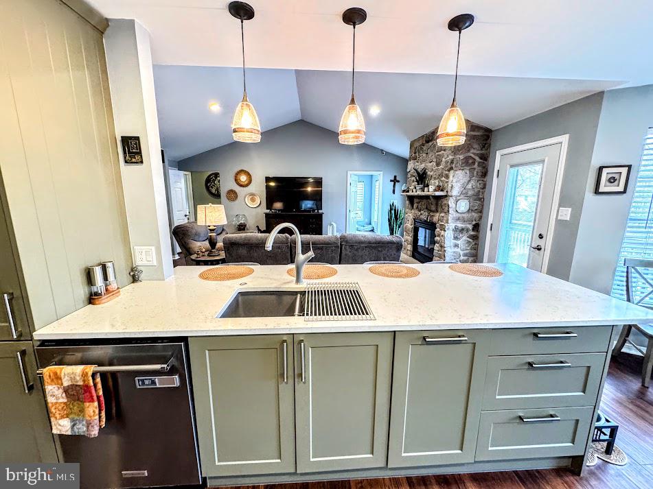 1 Point Of Wds Hazleton, PA 18202 - Photo 19 of 88 ISLAND AND COUNTERS HAVE QUARTZ COUNTERTOPS