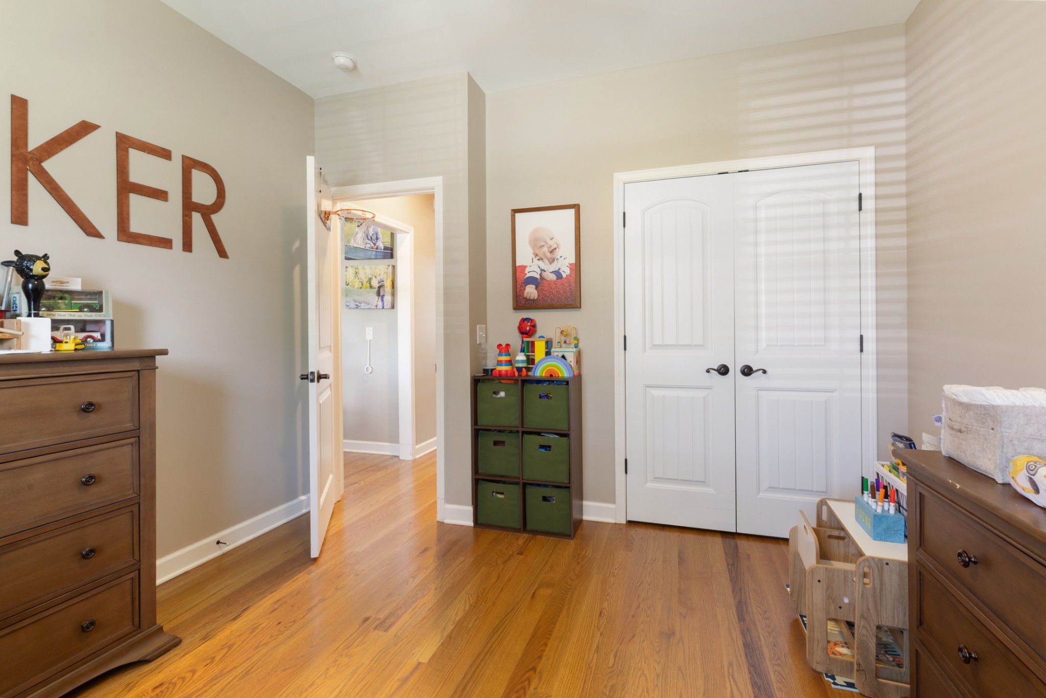 3215 Church Street Burns, TN 37029 - Photo 21 of 46 a view of a hallway with closet and wooden floor