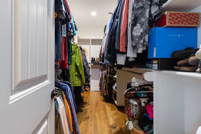 a bathroom with a bathtub and a sink
