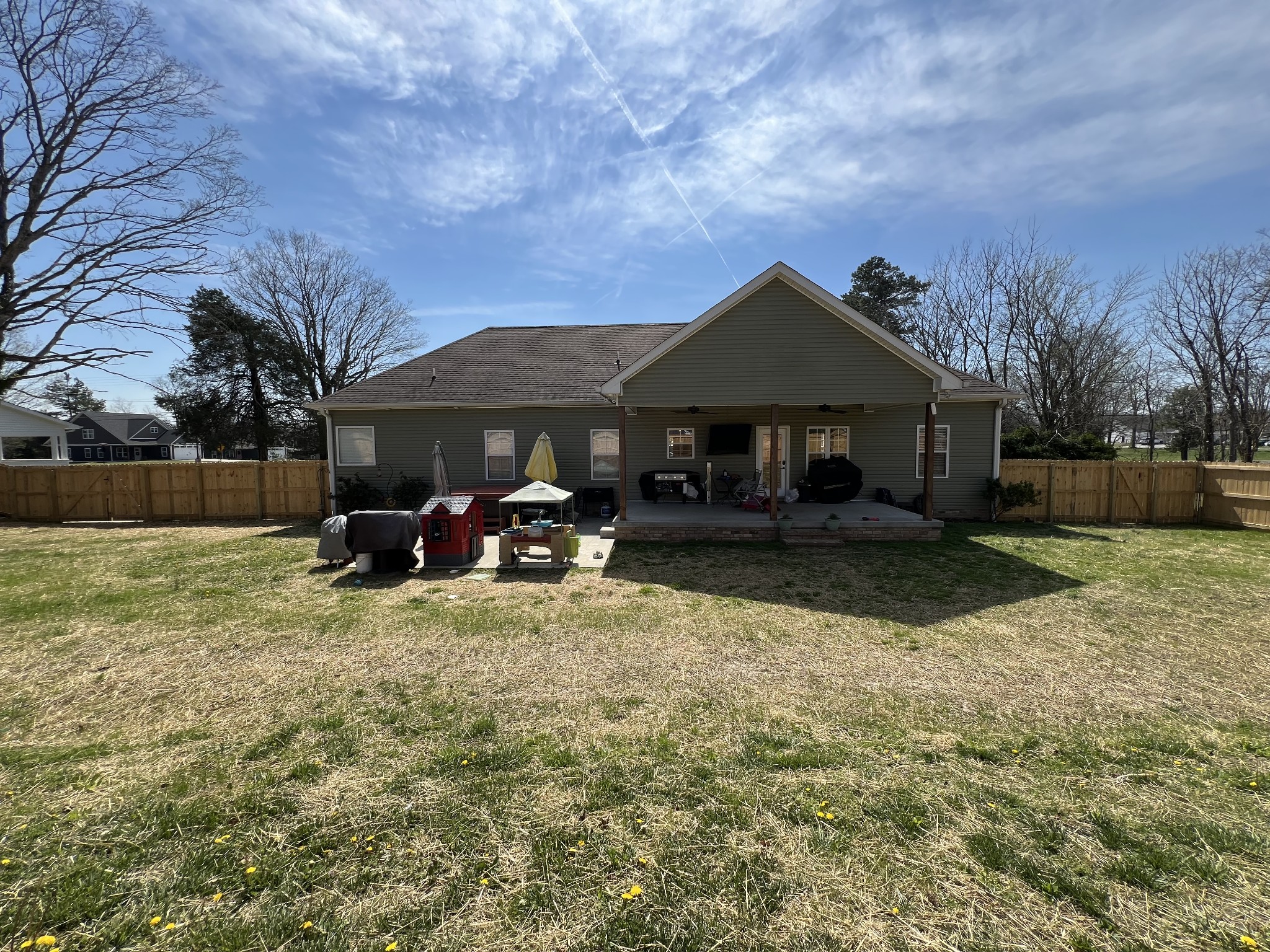 3215 Church Street Burns, TN 37029 - Photo 42 of 46 a view of a house with backyard and sitting area