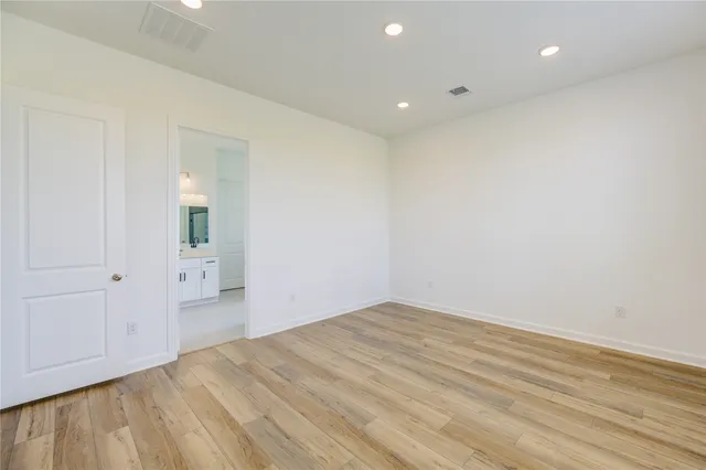 a view of empty room