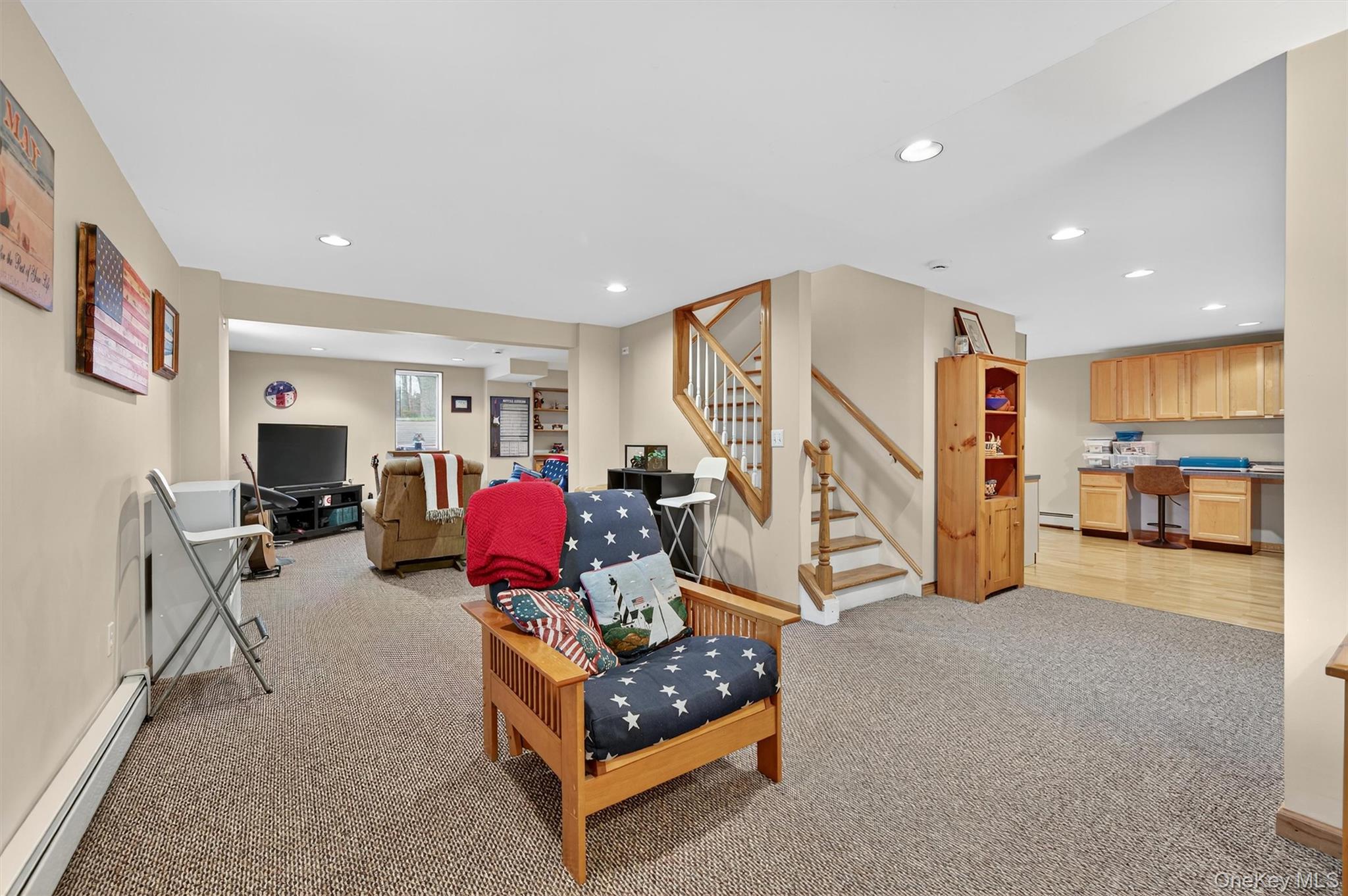 1 Fox Road Florida, NY 10921 - Photo 31 of 48 a living room with furniture and a flat screen tv