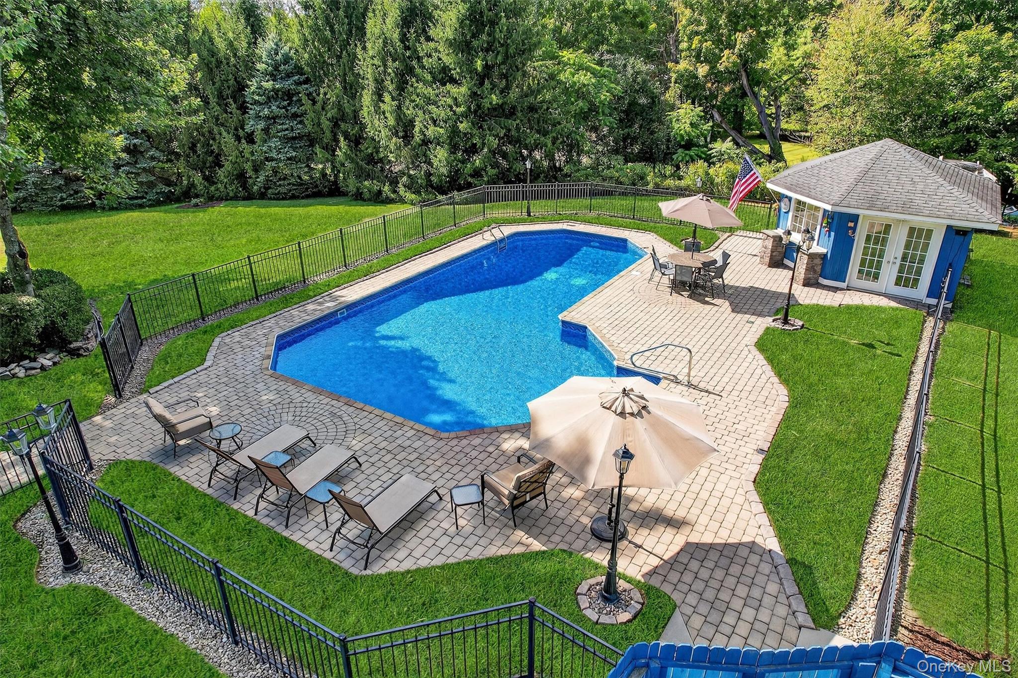 1 Fox Road Florida, NY 10921 - Photo 40 of 48 a view of a swimming pool and lounge chairs in the patio